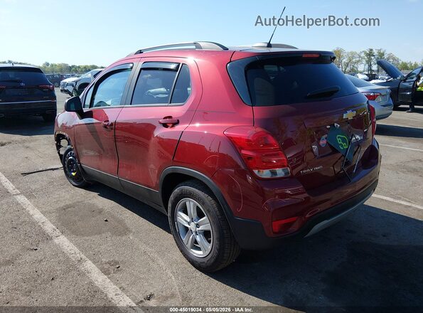 KL7CJPSB5MB357375 2021 CHEVROLET TRAX Red 