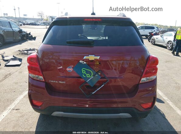 KL7CJPSB5MB357375 2021 CHEVROLET TRAX Red 