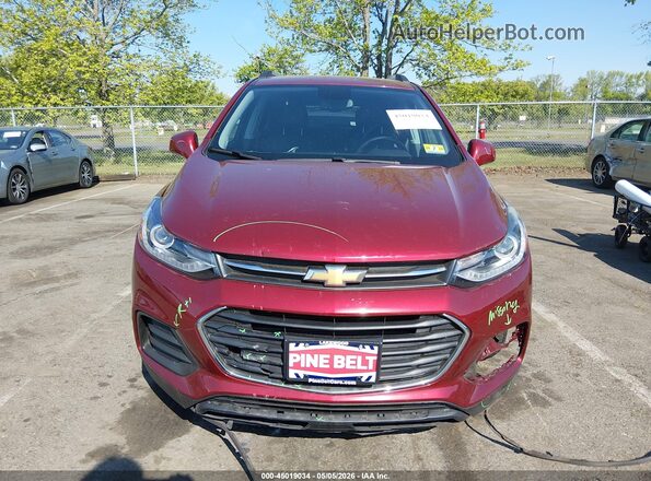 KL7CJPSB5MB357375 2021 CHEVROLET TRAX Red 