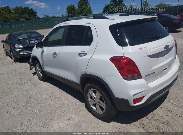 KL7CJPSB6KB755739 2019 CHEVROLET TRAX White Trasero izquierdo