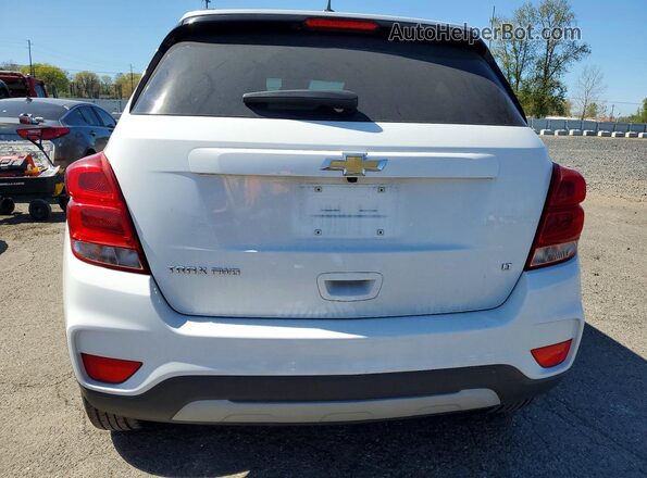 KL7CJPSB7JB695453 2018 CHEVROLET TRAX White უკანა ხედი