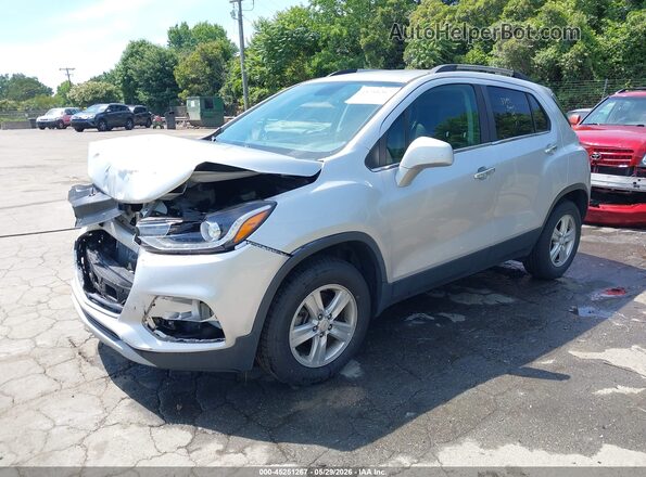 KL7CJPSB7KB838192 2019 CHEVROLET TRAX Gray Vista tres cuartos delantera izquierda
