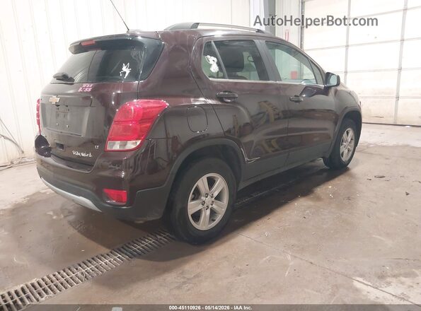 KL7CJPSB7LB345789 2020 CHEVROLET TRAX Maroon Rear right
