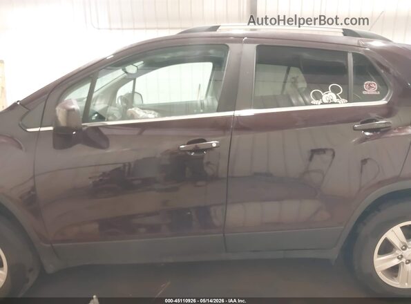 KL7CJPSB7LB345789 2020 CHEVROLET TRAX Maroon 360 interior view