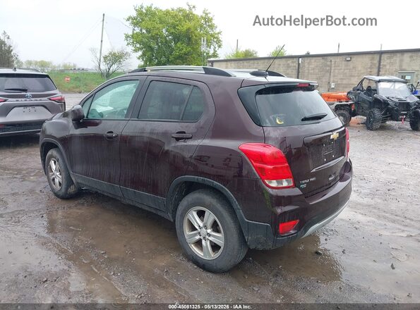KL7CJPSB7MB324992 2021 CHEVROLET TRAX Purple Trasero izquierdo