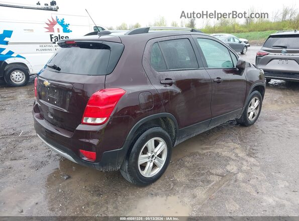 KL7CJPSB7MB324992 2021 CHEVROLET TRAX Purple Trasero derecho