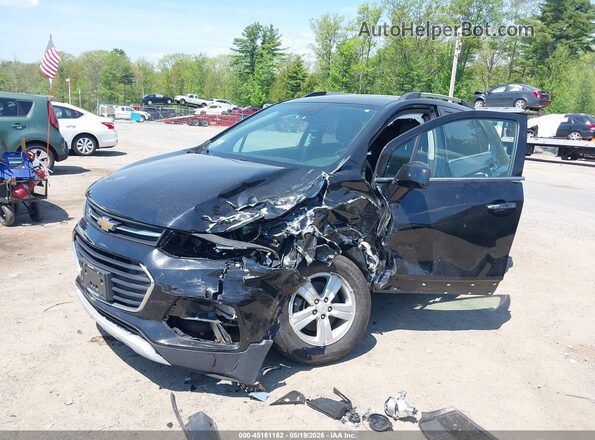 KL7CJPSB8KB877941 2019 CHEVROLET TRAX Black Front view