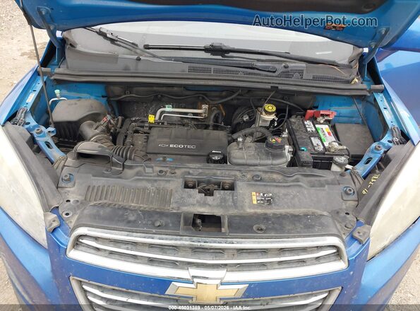 KL7CJPSB9GB609066 2016 CHEVROLET TRAX Синий 