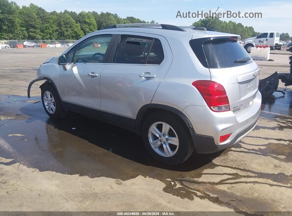 KL7CJPSBXHB224889 2017 CHEVROLET TRAX Silver Trasero izquierdo