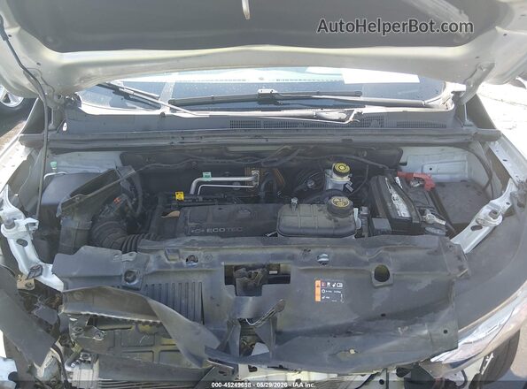 KL7CJPSBXHB224889 2017 CHEVROLET TRAX Silver Vista trasera