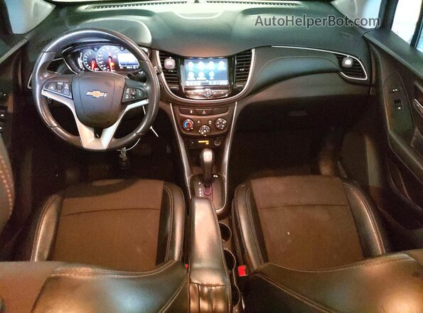 KL7CJPSBXKB920045 2019 CHEVROLET TRAX Gray წინა პანელის ხედი