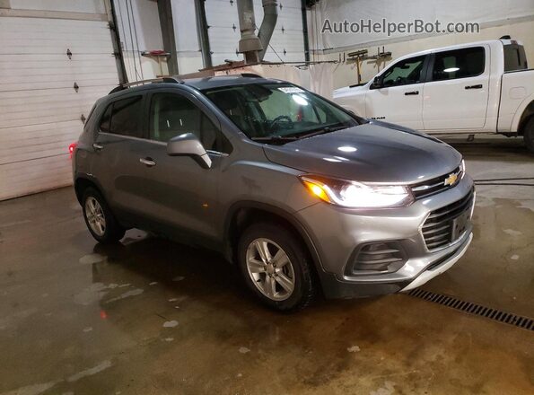 KL7CJPSBXKB920045 2019 CHEVROLET TRAX Gray წინა მარჯვენა