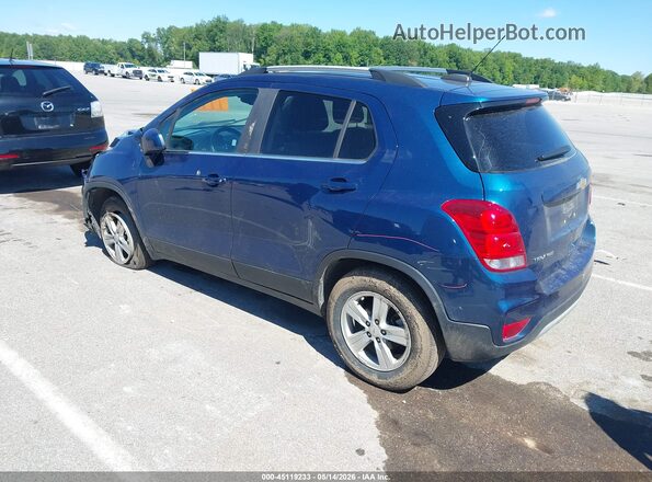 KL7CJPSBXLB334608 2020 CHEVROLET TRAX Blue Задня ліва чверть