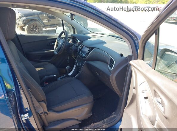 KL7CJPSBXLB334608 2020 CHEVROLET TRAX Blue Вид салону спереду
