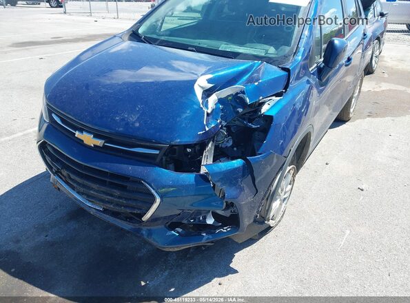 KL7CJPSBXLB334608 2020 CHEVROLET TRAX Blue Вид спереду