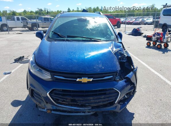 KL7CJPSBXLB334608 2020 CHEVROLET TRAX Blue Вид задньої частини салону