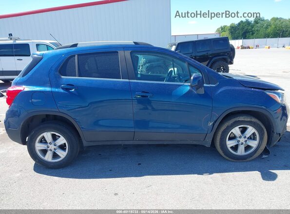 KL7CJPSBXLB334608 2020 CHEVROLET TRAX Blue Панорамний вид салону 360°