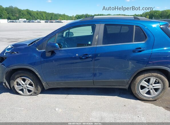 KL7CJPSBXLB334608 2020 CHEVROLET TRAX Blue 