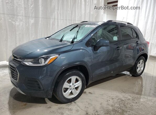 KL7CJPSM0NB521487 2022 CHEVROLET TRAX Синий 