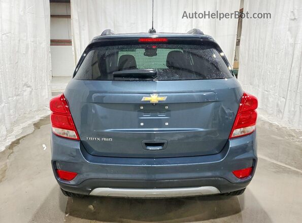 KL7CJPSM0NB521487 2022 CHEVROLET TRAX Синий 