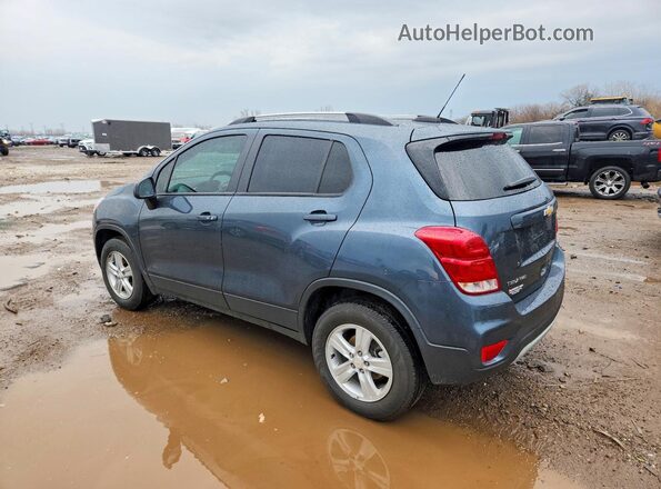 KL7CJPSM0NB523028 2022 CHEVROLET TRAX Серый Задняя левая четверть