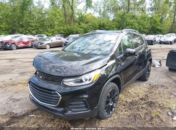 KL7CJPSM0NB562105 2022 CHEVROLET TRAX Black Передня ліва чверть