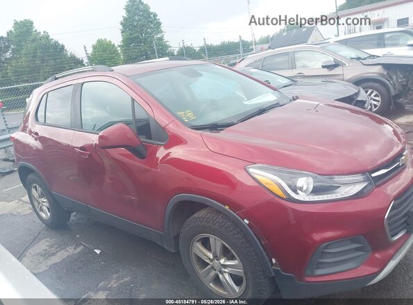 KL7CJPSM1MB365667 2021 CHEVROLET TRAX Red Սալոնի հետևի տեսք