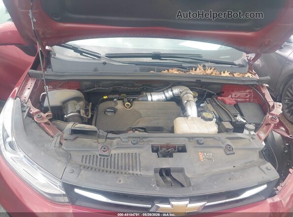 KL7CJPSM1MB365667 2021 CHEVROLET TRAX Red Հետևի տեսք