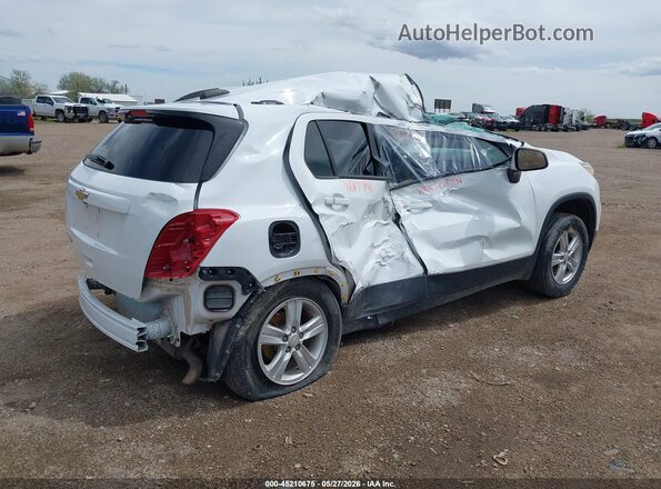 KL7CJPSM1NB509784 2022 CHEVROLET TRAX White Trasero derecho