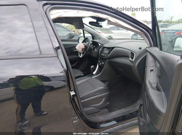 KL7CJPSM1NB535852 2022 CHEVROLET TRAX Черный Вид салона спереди