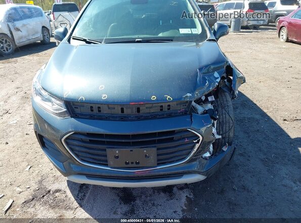 KL7CJPSM6MB377040 2021 CHEVROLET TRAX Blue Սալոնի հետևի տեսք