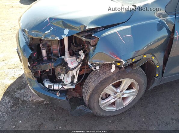 KL7CJPSM6MB377040 2021 CHEVROLET TRAX Blue Դիմացի տեսք