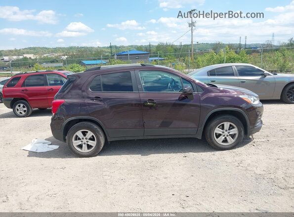 KL7CJPSM6NB522157 2022 CHEVROLET TRAX Burgundy 