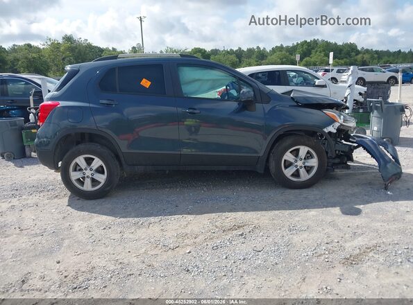 KL7CJPSM6NB532946 2022 CHEVROLET TRAX Серый Вид задней части салона