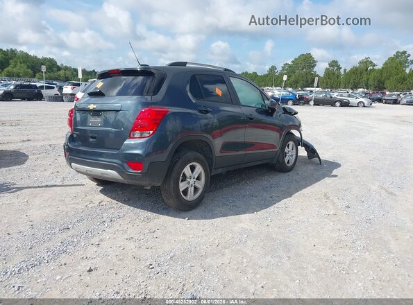 KL7CJPSM6NB532946 2022 CHEVROLET TRAX Серый Задняя правая четверть