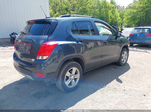 KL7CJPSM6NB559256 2022 CHEVROLET TRAX Gray Tył prawy