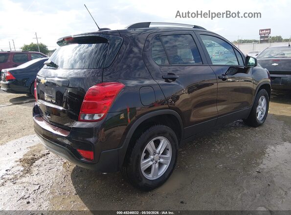 KL7CJPSM7NB562943 2022 CHEVROLET TRAX Burgundy Задня права чверть