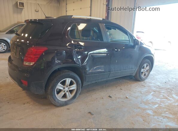 KL7CJPSM8NB513914 2022 CHEVROLET TRAX Фиолетовый Задняя правая четверть