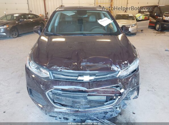 KL7CJPSM8NB513914 2022 CHEVROLET TRAX Фиолетовый Вид щитка приборов