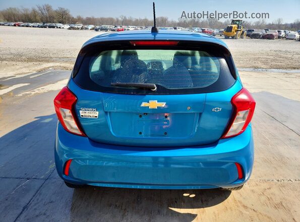 KL8CA6SA4LC402313 2020 CHEVROLET SPARK Turquoise Vista trasera