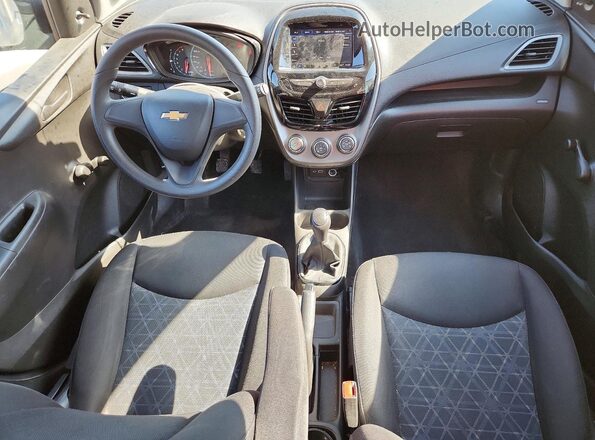 KL8CA6SA4LC402313 2020 CHEVROLET SPARK Turquoise Vista del salpicadero