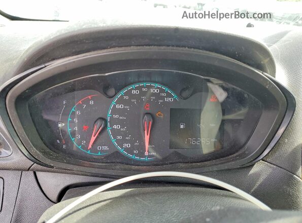 KL8CA6SA7JC461921 2018 CHEVROLET SPARK Silver Vista del cuadro de instrumentos