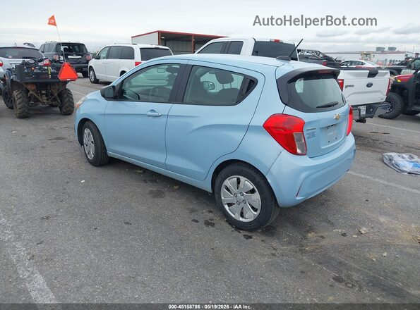KL8CA6SA8GC561678 2016 CHEVROLET SPARK Light Blue Задняя левая четверть