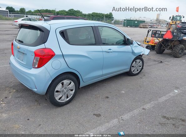 KL8CA6SA8GC561678 2016 CHEVROLET SPARK Light Blue Задняя правая четверть