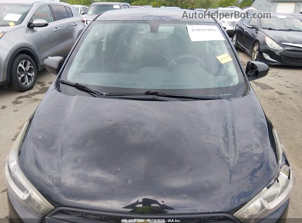 KL8CB6SA0GC632496 2016 CHEVROLET SPARK Black წინა ხედი
