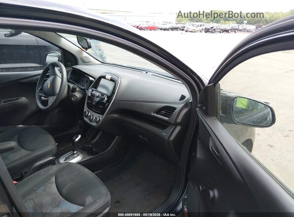 KL8CB6SA0GC632496 2016 CHEVROLET SPARK Black წინა სალონის ხედი