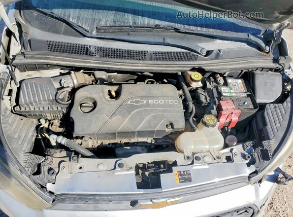 KL8CB6SA1GC538255 2016 CHEVROLET SPARK Silver Вид задньої частини салону