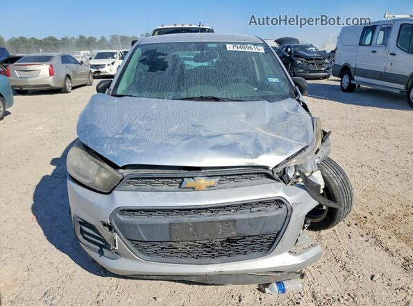 KL8CB6SA1GC538255 2016 CHEVROLET SPARK Silver Вид спереду