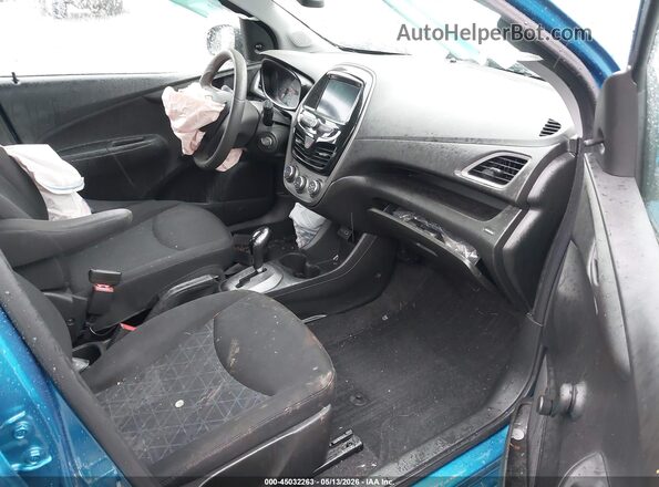 KL8CB6SA2KC706154 2019 CHEVROLET SPARK Синий Вид салона спереди