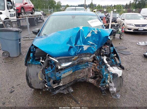 KL8CB6SA2KC706154 2019 CHEVROLET SPARK Синий Вид задней части салона